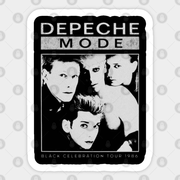 Depeche Sticker by Horrorstores